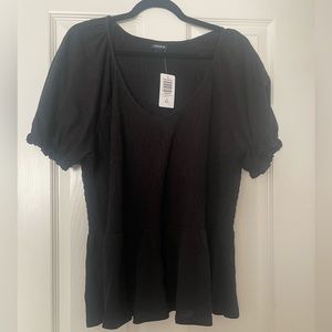 Torrid smocked top